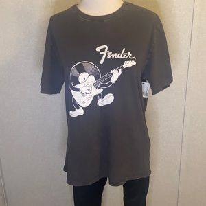Lucky Brand Fender Graphic Tee: S